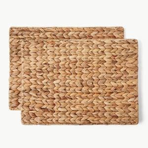 <b>Woven</b> water hyacinth placemat charger plates fast shipping great quality <b>place</b> <b>mat</b> plate chargers - Product Image 3