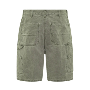 กางเกงยีนส์ขาสั้นทรงแบ็กกี้แบบสองชั้นที่เข่าสำหรับผู้ชาย สไตล์สตรีทแวร์ฤดูร้อน แบบวินเทจสั่งทำพิเศษสำหรับผู้ชาย - Product Image 3