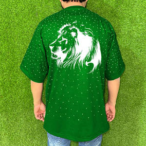 ผลิต100% ผ้าฝ้ายเสื้อยืดสำหรับผู้ชายทรงหลวมเสื้อยืดแขนสั้นเข้ารูปแบบสบายๆนุ่มสุดๆเสื้อยืดเปล่าสำหรับผู้ชาย - Product Image 4