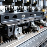 Pièces d'estampage métallique personnalisées, supports en acier, service d'estampage OEM, directement de l'usine