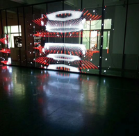 Gráficos Animados de Alto Impacto para Pantallas LED Transparentes a Todo Color |   Pantalla LED P3.91 para Interiores, Ideal para Escaparates, Eventos Comerciales