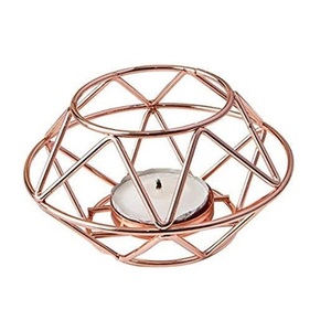 Handmade Modern Style Metal Tabletop <b>Candle</b> <b>Holder</b> Christmas Decorative Hurricane Votive Light <b>Dinner</b> Stand - Product Image 3