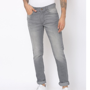 Pantalones vaqueros para hombre con logotipo personalizado OEM, transpirables y lavados, precio ajustable para todas las estaciones, diseño de patrón de impresión - Product Image 6