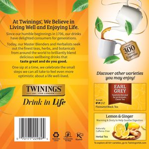 Twinings Lady Grey <b>Black</b> Tea Individually <b>Wrapped</b> Bags, 100 Count - Product Image 3
