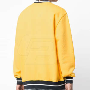 Vente en gros de sweats à col rond en polaire 2024, manches longues, jersey pour hommes, sweat-shirt pour hommes sans capuche - Product Image 4