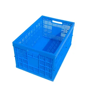ENLIGHTENING-PLAST Storage Folding Box Collapsible Eco Package Crates Plastic Turnover Moving Crates for Free Sample