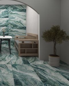 Carreaux de porcelaine indiens 600x1200mm, surface brillante, options de gravure pour les halls, les centres commerciaux, les écoles, Erica Ceramic (garantie à vie) - Product Image 4