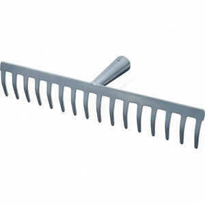 Conical Socket 16-Tine Road Rake for <b>Gardens</b> Working Width 395mm Tine Length 55mm Without Handle - Product Image 2