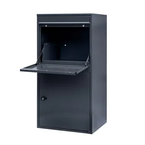 Moderne Huis Brievenbus Metalen Grote Outdoor Pakket Levering Doos Grote Pakket Drop Box Voor Mail Brief Post Pakket Dozen