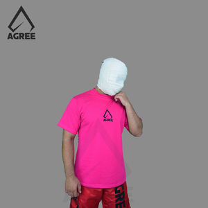 Camiseta de cuello redondo de algodón 100% para hombre al por mayor, tela ligera de secado rápido, novedad de moda, servicio OEM ODM personalizado para uso en el gimnasio - Product Image 1