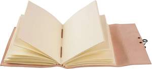 Fait à la main Vintage A5 Journal en cuir rétro carnet de croquis de voyage avec selle couture couleur de l'eau couverture en papier cadeau parfait - Product Image 6