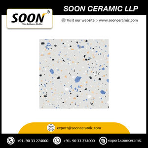 Azulejos vitrificados esmaltados de calidad de exportación india, baldosas de porcelana de 2x2 pies para uso doméstico y hotelero - Product Image 5