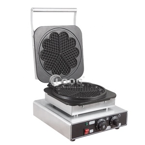 Piastra per Waffle Belgi a 3 Strati con Rivestimento Antiaderente, Manuale, 220V, a Forma <span class=keywords><strong>di</strong></span> Cuore, per Uso Commerciale e Vendita all'Ingrosso - Product Image 3