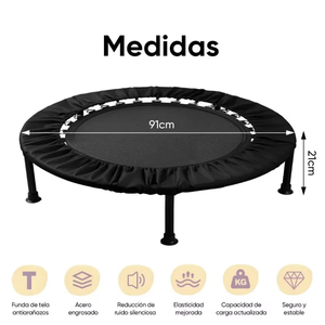 Aerobics Fitness <b>Trampoline</b> for Exercise Jumping Yoga Sets Product Category - Product Image 2