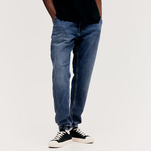 Jeans droits pour hommes de grande taille sur mesure élégants à la mode vêtements de plein air taux de gros chaud - Product Image 4