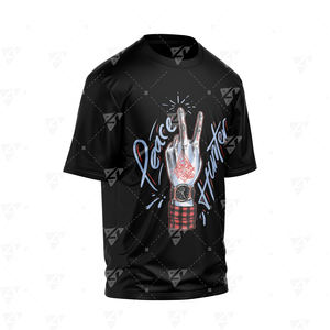 Fabricación de Camisetas Extra Grandes con Impresión DTF Personalizada, Camiseta 100% Algodón para Hombre, Corte Holgado - Product Image 3