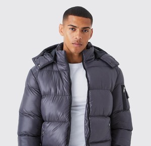 Streetwear Vêtements légers Fabricants Personnalisés Unisexe Hiver Bulle Femme Vêtements Doudoune Veste et Manteaux Col avec Capuche - Product Image 2