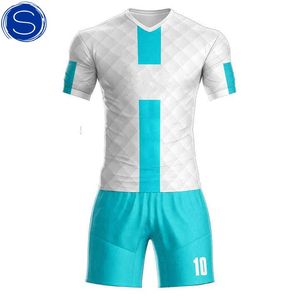 Uniforme de fútbol Impresión por sublimación Conjuntos de ropa de fútbol Uniforme de fútbol barato - Product Image 5