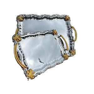 Haute tendance nouveau look avec un prix raisonnable plateau fabriqué à la main servant dans le mariage moderne taille personnalisée forme couleur - Product Image 3