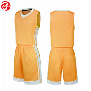 Uniforme de baloncesto ligero con cuello en V para adultos, ropa de equipo al aire libre personalizable, conjuntos de ropa de baloncesto transpirable de talla grande - Product Image 6