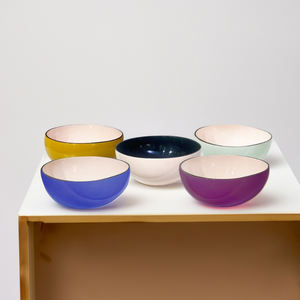 Vietnam Handmade Eco-Friendly <b>Lacquerware</b> Bowl Traditional Natural Material Handicraft for Daily Use VietnamCrafts LBW6006 - Product Image 3