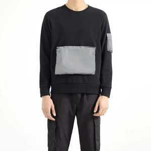 Nouveau 2026 Nouvelle Mode OEM Sweat-shirt Pullover Sport Homme en Coton French Terry 320 g/m² Col Rond Oversize Vierge pour Fabricants - Product Image 6