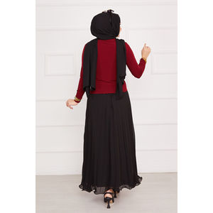 Body Bordo Sandy con Decoración Fruncida - Product Image 5