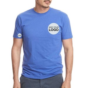 50% polyester, 38% coton, 12% rayonne tri-mélange t-shirts logo personnalisé unisexe chiné gris t-shirt - Product Image 2