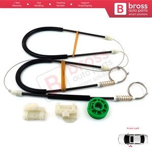 ชุดซ่อมมอเตอร์กระจกไฟฟ้า BWR653 สำหรับประตูหน้าซ้าย รุ่น A4 S4 RS4 B5 8D 8D2 8D5 ปี 1994-2002 แบบ 4/5 ประตู รหัส 8D0837461 - Product Image 6