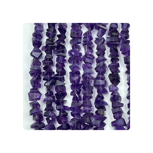Venta al por Mayor de Perlas Facetadas de Amatista Púrpura Natural, Tamaño de 8 Pulgadas, 10 a 12 mm Aprox. Para la fabricación de joyas - Product Image 4