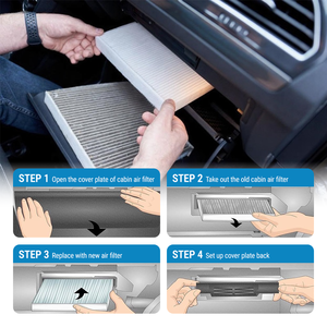 Filtro de Aire de Cabina Modelo CP157 y CF12157 con Fibra para un Flujo de Aire Fresco, Compatible con Subaru, Usado - Product Image 3