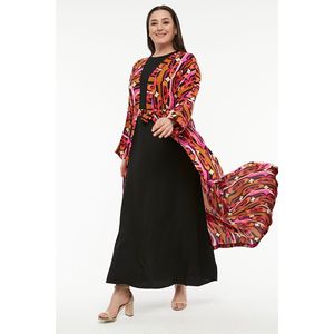 Abito ABAYA fantasia in tessuto di viscosa