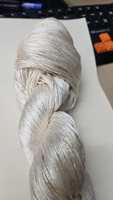 Natural 100% Filament Silk Yarn Recycled Resale for Yarn Dyers and Stores for Hand and Knitting Low MOQ