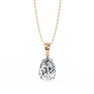 Colgante de Oro de 18K con Diamante Cultivado en Laboratorio, Colgantes y Dijes con Diamantes - Product Image 5