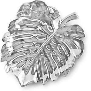 Cuenco de aluminio hecho a mano personalizado con cuchara de diseño de hojas, tazón decorativo para servir sopa y cocina - Product Image 2