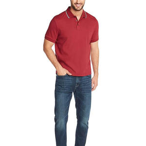 Camiseta Polo Negra de Moda para Hombre, Manga Corta, Diseño Minimalista, para Oficina y Uso Diario - Product Image 2