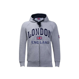 Sweat-shirt à capuche pull-over pour hommes avec logo personnalisé Vente en gros Sweat-shirt en molleton de coton pour vêtements d'hiver - Product Image 5