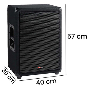 Altavoz Portátil de Madera Lastvoice LPS-12MA de 12 Pulgadas - 800W de Alta Potencia, Hecho en Turquía - Product Image 4