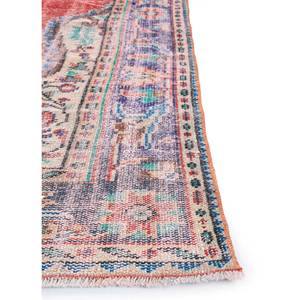 Tapis en laine noué à la main de grande taille, motif médaillon rouge et orange, pour salon, couloir rectangulaire - Pae-2661 - Product Image 4