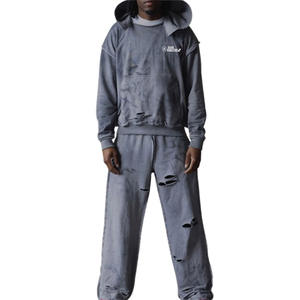 Survêtement Homme Déchiré Écologique de Qualité Supérieure Respirant Prix Abordable Léger - Product Image 1