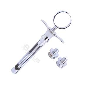 Ensemble de seringues dentaires pour soins dentaires Instruments d'aspiration manuelle en acier inoxydable pour la dentisterie professionnelle et l'utilisation chirurgicale - Product Image 2