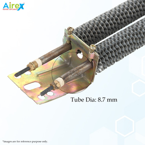 Elément de chauffage de l'air tubulaire à ailettes Airex en forme de U en acier inoxydable Fours à air chaud et friteuse 18 pouces 750W - Product Image 5