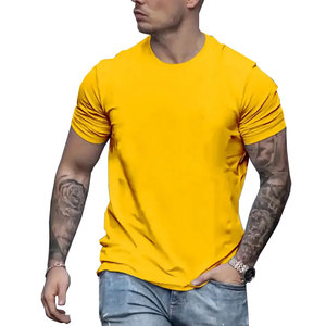 Camisetas Personalizadas de Alta Calidad, Camisetas Lisas de Algodón y Poliéster para Impresión, Nuevos Diseños, Camisetas Blancas para Sublimación, Camisetas para Hombre - Product Image 3