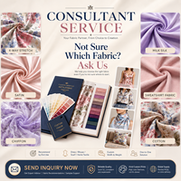 Service OEM/ODM de tissu satiné imprimé sur mesure pour chemises, foulards et textiles de maison avec faible MOQ