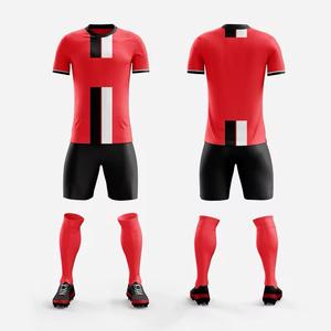 Men's Custom Printed Soccer Jerseys Soft Fabric Material All Colors Customizable Adult Uniforms OEM/ODM Services Available - Product Image 3