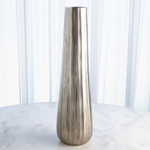 Vase à fleurs fait main au design unique, parfait pour la décoration extérieure intérieure de la fête de mariage et du salon - Product Image 1