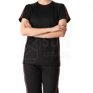 Survêtements d'été pour femmes en tissu léger imprimé, style streetwear, respirants, écologiques, à séchage rapide, personnalisables et faciles à porter - Product Image 5