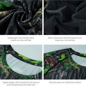 Camiseta de Caza de Marca Propia 100% Algodón de Primera Calidad, Ropa Casual para Exteriores, Venta en Línea, Tejido Transpirable y Duradero - Product Image 5