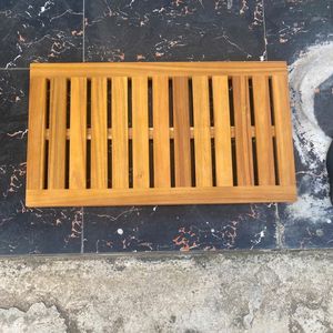 Mesa de centro de madera maciza moderna con color y tamaño personalizables para uso en sala de estar y baño - Product Image 2