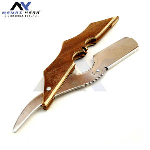 Best Manufacturer Straight <b>Razor</b> Replaceable Blade Shaving <b>Razor</b> German Stainless Barber Beard Shaving <b>Men</b> Classic Salon Use - Product Image 2